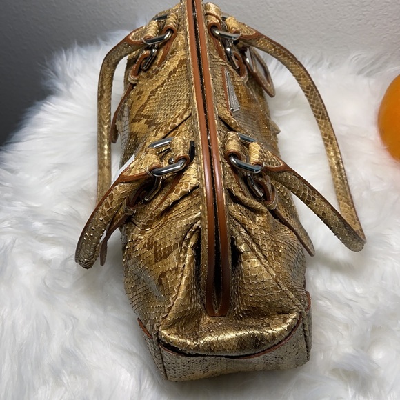 ✨PRADA Pitone Frame Bag w/ Tags - Picture 4 of 12